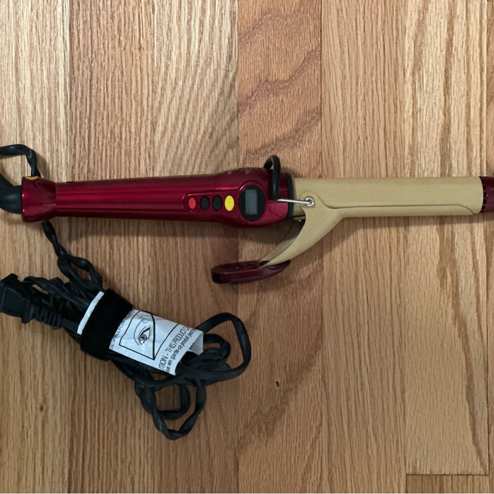 CHI Red Curling Iron